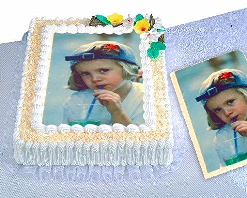 Ihr Foto als Tortenaufleger, eckig oder zum Ausschneiden, für Fototorten-Überraschung