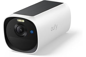 eufy Security Caméra additionnelle eufyCam E40, caméra de Surveillance Solaire extérieure sans Fil, 2K avec Panneau Solaire intégré, Vision Nocturne MaxColor, Reconnaissance faciale IA