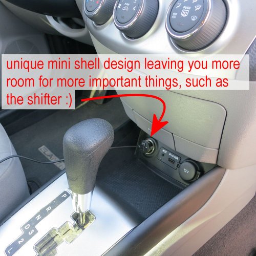 10W Mini-Autoladegerät kompatibel mit Google Nexus 7 mit Energiespartechnologie und TipExchange - 3