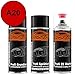 Produktbild Autolack 2K Spraydosen Set DATSUN / INFINITI / NISSAN A20 SCARLET RED 1 / RED ALERT 1 ab 2005 Grundlack Basislack 2 Komponenten Klarlack