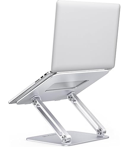 XDK Wood Laptop Stand For Desk, Ergonomic Height Riser For Notebook Computer Up To 15 Inches, Wooden Holder For MacBook/Aluminum Laptops