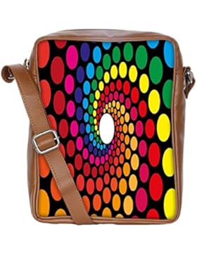 Snoogg , Damen Umhängetasche mehrfarbig multi