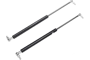 CLENP Gas Struts, 2Pcs 8mm Shaft 430mm 150N Gas Spring Struts Compatible with Caravans Trailers Canopy Toolbo-x