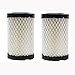 Produktbild Luftfilter für Briggs und Stratton Rasenmäher 796031 Filter Reiniger Teil für Briggs Zubehör Filter Teil 2 Pack