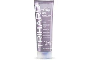 TRIHARD Lozione Avanzata per Nuotatori | Schermo Cutaneo Pre-Nuoto | Idratazione e Rimozione del Cloro Post-Nuoto | Scelta degli Olimpionici