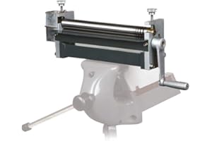 Optimum Drei-Walzen-Rundbiegemaschine BM3 (für Drähte, Rohre, Bleche; stabile Auflagefläche), 3244030