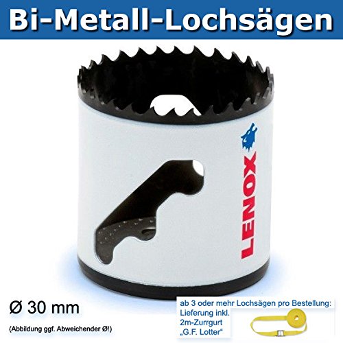 Lenox Bi-Metall-Lochsäge-Bohrkrone 'Speed Slot' ohne Halter; Ø 30 mm
