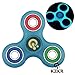 Produktbild Hand Spinner KZKR Tri Spinner Leuchtend Stress Finger Fidget Toy Unruhe Kreisel Spielzeug Geschenk für Kinder und Erwachsene blau Y209