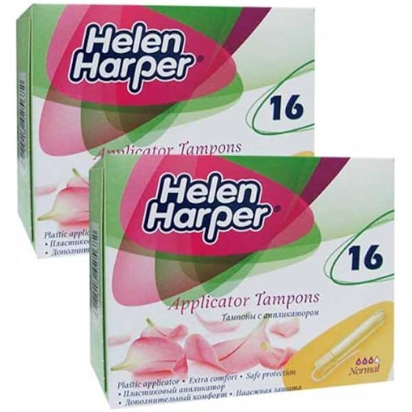 Тампоны жен Helen Harper с аппликатором нормал 16шт (5411416025672)