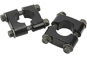 ‎HAOFY 1 Paar 22 Mm Universal-Lenker-Riser-Klemme, Einloch-Lenkerhalterungsklemme für Motorrad-Lenkerklemme