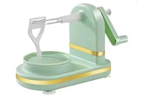 YUZITA Scrub a mano per Apple Peeler, frutta e verdura, patate pere, peeler Quick Peeler su mele, pere, kiwi, pomodori, verdure e frutta (verde)