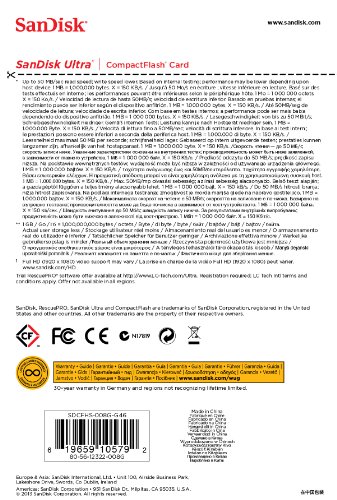 SanDisk Ultra CompactFlash UDMA7 8GB bis zu 50 MB/Sek Speicherkarte - 4