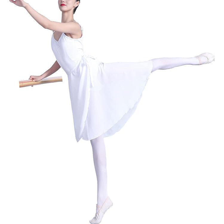 Jupe De Ballet En Mousseline Pour Enfants Et Femmes – Avec Ceinture Ajustable – Pour Danse Classique, Gym, Spectacle – Couleur Violette - 6