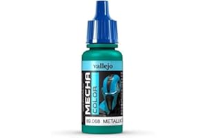 Vallejo 17 ml "AV Mecha Color" Acrylic Airbrush Colour - Metallic Green