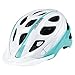Produktbild ALPINA Mädchen Rocky Fahrradhelm, White-smaragd, 52-57 cm