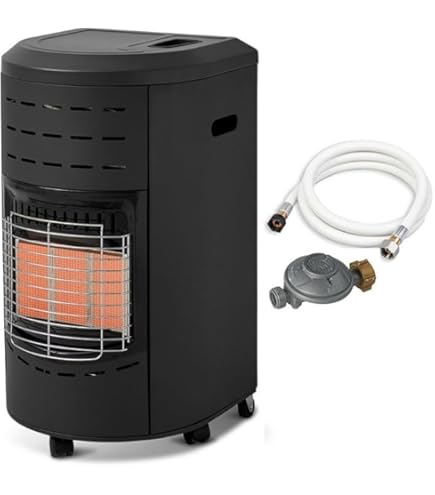 Chauffag d'appoint gaz 4200W + Connctiqu gaz inclus 3 puissancs d