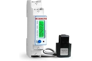 XGAGHB Owen Brothers Metering OB115-MOD - 100AMP MID Electricity Meter with RS485 Modbus. Includes Split Core CT with 3m Cable