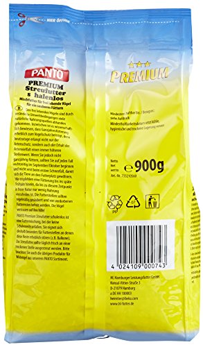 Panto Premium Streufutter schalenlos, 5er Pack (5 x 900 g) - 2