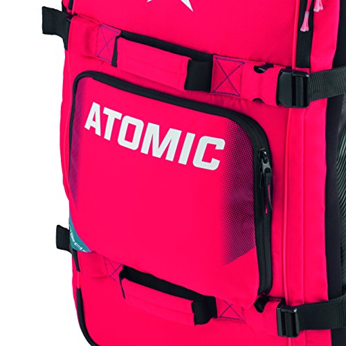 Atomic Damen/Herren Reisetasche, Piste, 85 l, 40 x 30 x 81 cm, Reißfest und wasserdicht, AL5021810, Ober- und Seitengriff, Redster Ski Gear Travel Bag, Rot – Bild 5