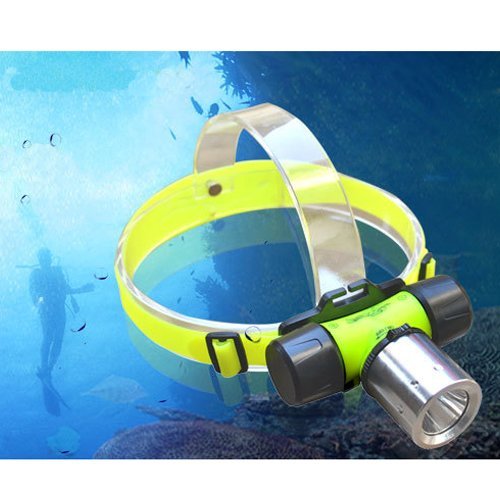 CREE T6 U2 LED Wasserdichte Tauchen Unterwasser Scheinwerfer Licht Torch LED (100-200 Meter)Waterproof LED Schwimmen Tauchen Taucherleuchten Head Light Taschenlampe mit 3 Lichtmodus - 9