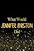 Produktbild What Would Jennifer Aniston Do: Black and Gold Jennifer Aniston Notebook
