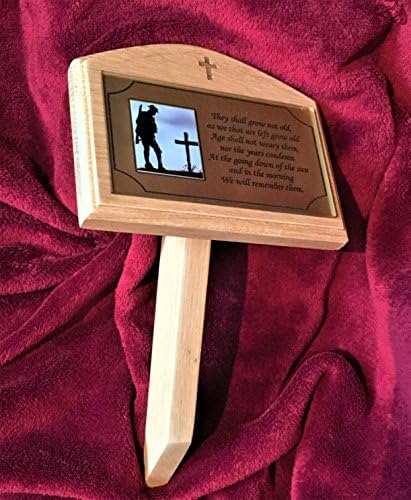 1st 4 Signs Memorial Grave Marker Plaque - Cremation Crematorium Remembrance Personalised - To Purchase Click Customize Now Button