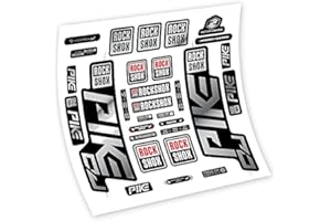 VINILOSBICI RockShox Pike DJ 2020 Adesivi in vinile Adesivo Forcella