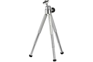 Cullmann 50033 Alpha 15 Mini pied photo 18 cm, Aluminium