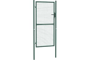 vidaXL Staketgrind stål 100x175 cm