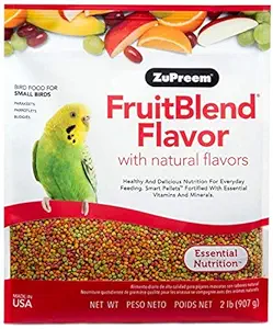 ZuPreem FruitBlend? Flavor with Natural Flavors Avian Diets Small Bird Food - 907 gm