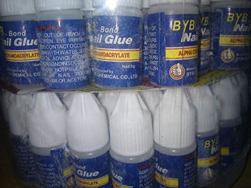 UHU Acrylic Nail Art Glue French Style False Nails Manicure Supplies 3G 5x 3g