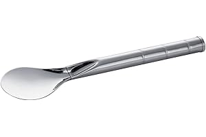 PIAZZA 4064 Spatule à Glace, Acier Inoxydable, Gris
