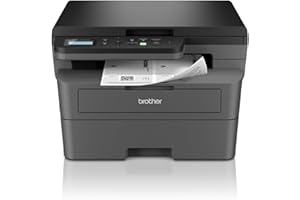 Brother DCP-L2627DW 3-in-1 Monochrom-Laser-Multifunktionsdrucker, 32 ppm, automatischer Duplexdruck, 2-zeiliges LCD-Bedienfeld, USB und 5 GHz WLAN
