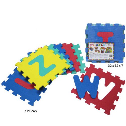 Preisvergleich Produktbild Artesanía Beatriz - EVA 34091274. Puzzle von Schaum. 7 Stück.