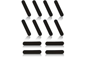 JUKOTA 12 pcs 5g Bleiband für Tennisschläger,Bleiband Selbstklebend Golf, Erhöhen des Gegengewichts,Pickleball Paddel Bleiband Bleiband Selbstklebend zum Schutz des Paddelkantenschutzes,Schwarz