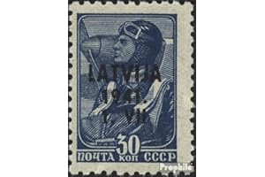 Lettonie (Allemand.OCC.2.WK.) 5 Neuf avec Gomme Originale ** MNH 1941 latvija (Timbres pour Les collectionneurs)