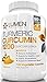 Produktbild Turmeric Curcumin - Kurkuma Curcuma + Bioperin Extra Stark 1200mg mit 95% Curcuminoiden & Piperin Pulver - 120 Kraftvolle Natürliche Entzündungshemmend Kapseln für den Vollen Bedarf von 60 Tagen – Das Ergänzungsmittel hat sich als Schmerzstillendes und Entzündungshemmendes Mittel erwiesen – Keine Negativen Nebenwirkungen
