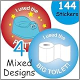 144 Potty Training Reward Stickers