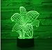 Produktbild Lily Flower 3D Nachtlicht 7 Farben Geschenke Stimmung Lampe Note Mädchen Kind Wohn- / Schlafzimmertisch Schreibtisch Schlaf Beleuchtung