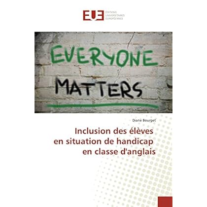 Inclusion Des ÉlEves En Situation De Handicap En Classe D'Anglais Inclusion Des ÉlEves En Situation De Handicap En Classe D'Anglais