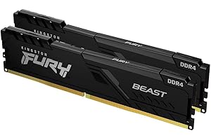 Kingston FURY Beast 16GB (2x8GB) 3200MHz DDR4 CL16 Memoria para Ordenadores de sobremesa Kit de 2 KF432C16BBK2/16