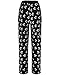 The Essential One - Maternity Nursing Pyjamas Floral - Black Cream - EOM135