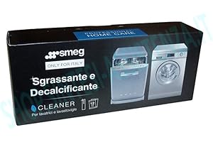 SGRASSANTE E DECALCIFICANTE PER LAVATRICI E LAVASTOVIGLIE 12 BUSTE SMEG