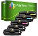 Produktbild Printing Pleasure 5er Set 410X Premium Toner kompatibel für HP Color LaserJet Pro M452DN, M452DW, M452NW, MFP M377DW, M477FDN, M477FDW, M477FNW