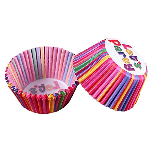 Cake Muffin Cup 100pcs Reusable Cupcake and Muffin Baking Cup Tartlets Pans Cupcake Cake Cookie Tartlet Tins Cups Molds Baking Tool