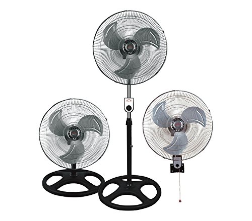 DCG Eltronic VE1695 Circulador de Aire, 65 W, Negro, Gris