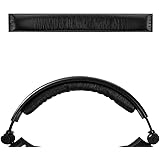 Geekria Protein Leather Headband Pad Compatible with Sennheiser HD380 PRO, HD380, PC350, Game Zero Headphone Replacement Head