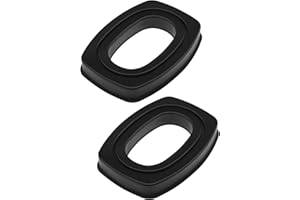 EMAGTECH 1 para żelowych nauszników, wymienne nauszniki, kompatybilne z Howard Leight firmy Honeywell Impact Sport Pro Sync Leightning i profesjonalne modele