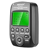 Kompatibilität: Neewer VC-818TX E-TTL Funk Blitzauslöser gilt für Canon EOS-Serie Kamera und Vision5 Studio Blitz, mit mehrfach Kanal Blitzauslöser, stabile Signalübertragung, empfindliche Reaktion