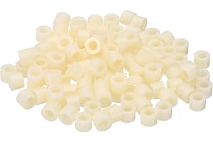 PATIKIL M4 eluttag ABS-distanser 120 st 4,2 mm ID 7 mm OD 5 mm längd